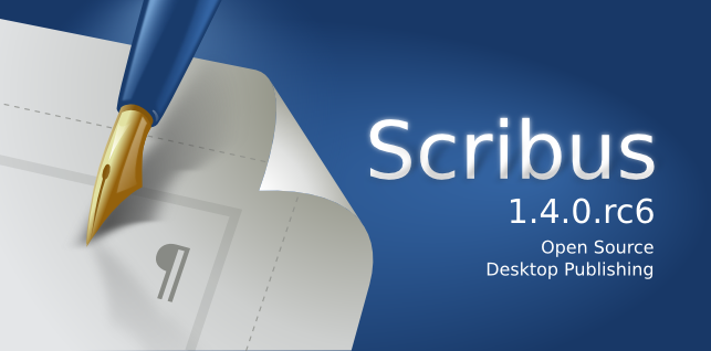 Scribus 1.4.0 RC6