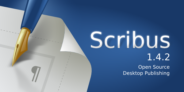 splashscreen Scribusu 1.4.2